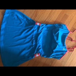 Wilson blue tennis dress